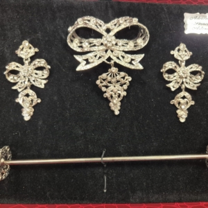 Aderezo plata brillo adulta