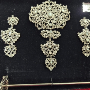 Aderezo Plata con Nácar adulta