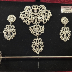 Aderezo Plateado adulta