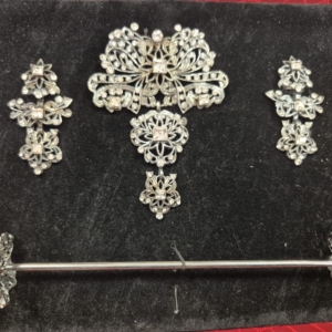 Aderezo plata envejecida adulta