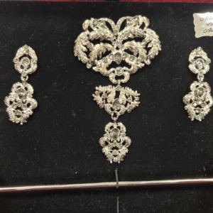 Aderezo plata brillo adulta