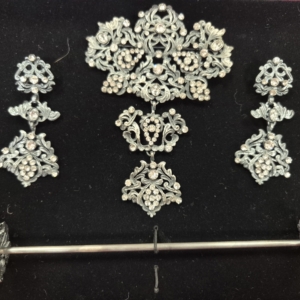 Aderezo plata envejecida adulta